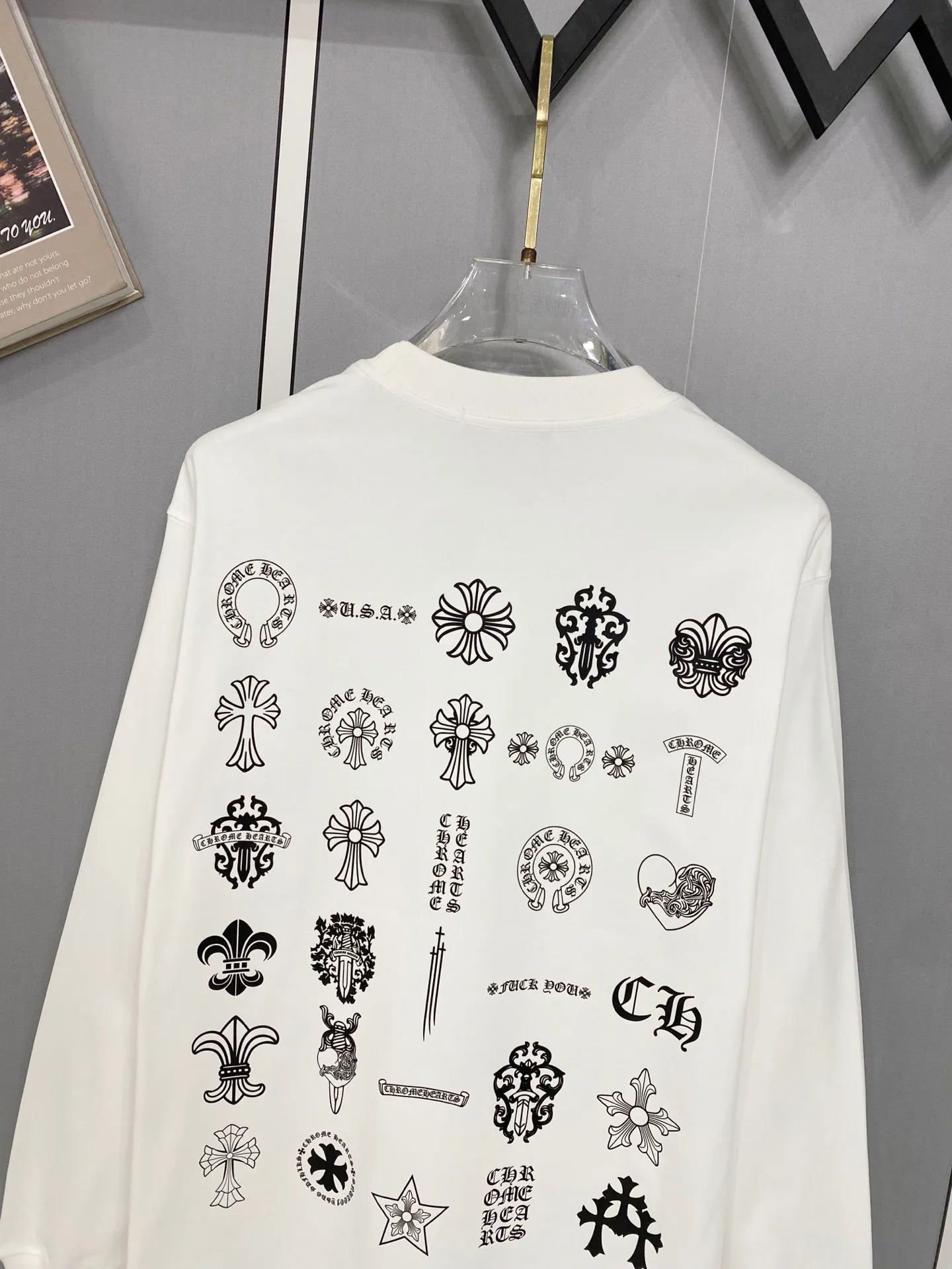 🌊 Chrome Hearts 2026New Arrival Versatile Same Style Size：S M L XL Color：Black